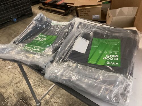 VIWIK All Weather Full Set Floor Mats for 12-20 Ford Focus - Lot 467