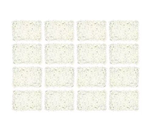 Silk Artificial Hydrangea Flower Wall Panels, 15.74" x 23.6", 20 pc - Lot 529