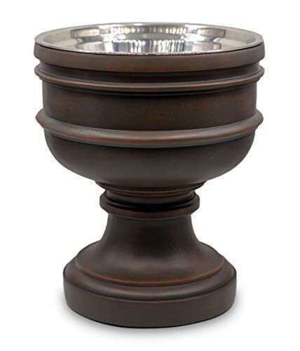 Pet Junkie Summit 10" Elevated Dog Bowl with Stainless Steel Washable and Removable 44oz Inner Bowl  - Lot 567