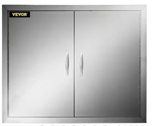 VEVOR BBQ Double Access Door 31 in. W x 24 in. H - Missing Handles - Lot 535