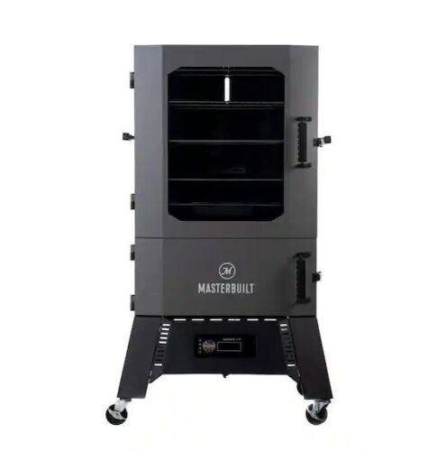 Masterbuilt 40 in. Digital Charcoal Smoker in Gray - Dent on Door  - Lot 45