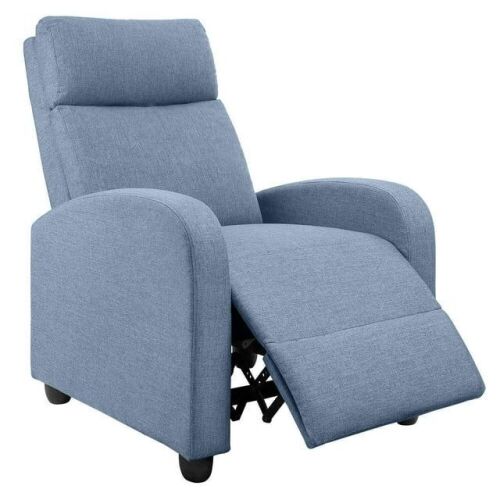 Padded Back Fabric Recliner - Lot 86