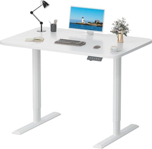 Electric Height Adjustable Standing Desk, 44" x 24"  - Lot 358