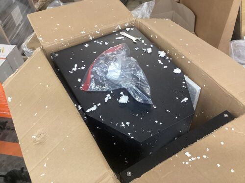VEVOR 2-Layer Charcoal Burning Outdoor Pizza Oven with Pizza Stone, Removable Wheels - Lot 756