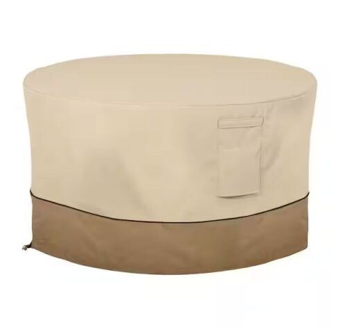 Lot of (2) Classic Accessories Veranda 42 in. Round Fire Pit Table Cover - Lot 693