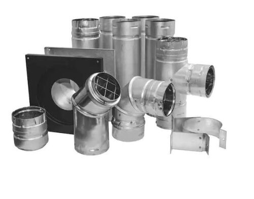 DuraVent PelletVent 3 in. Stove Pipe Kit  - Lot 748