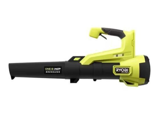 RYOBI ONE+ HP 18V Brushless 110 MPH 350 CFM Cordless Variable-Speed Jet Fan Leaf Blower, Tool Only - Lot 421