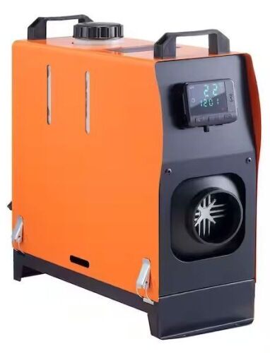 VEVOR All-in-one 27,296 BTU Diesel Heater 12-Volt 8KW with LCD Remote Control   - Lot 461