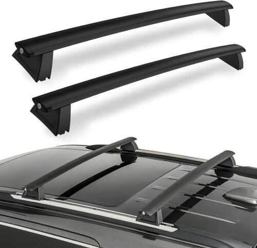 KYX Roof Rack Cross Bars for 2011-2021 Grand Cherokee(NOT for SRT and Altitude Models), Matte Black  - Lot 511