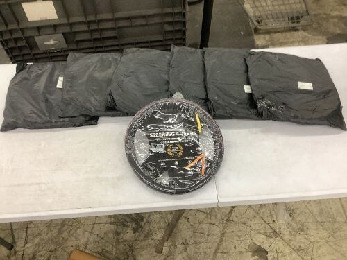 Lot of (7) Steering Wheel Covers  - Lot 294