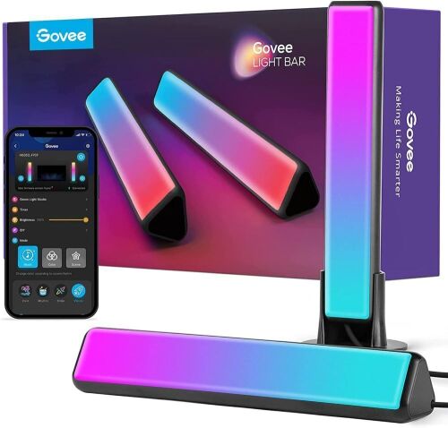 Govee RGBICWW LED Light Bars, Set of 2  - Lot 701