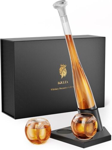 Kollea Baseball Whiskey Decanter Set - Lot 526