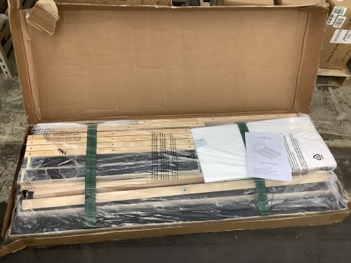 Upholstered Bed Frame, Queen  - Lot 54
