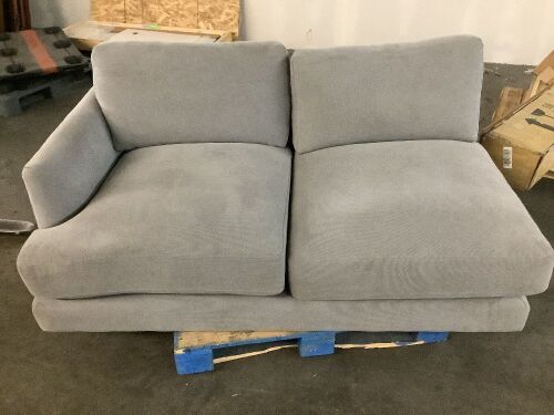 Left Arm Facing Sectional Sofa Piece  - Lot 357