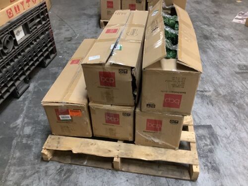 Lot of (5) 6' Pre-Lit Artificial Spruce Christmas Tree w/ Foldable Metal Base  - Lot 41