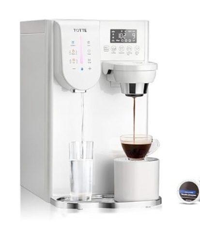 TOTTE Reverse Osmosis System Countertop NSF/ANSI 58 Standard Water Filter 5 Stage Purification, DOW RO Filtration - Lot 180