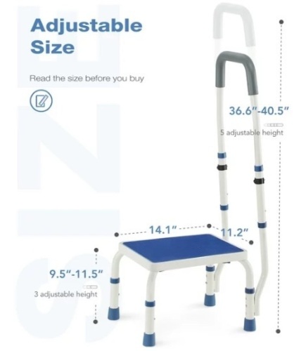 GreenChief Metal Step Stool with Handle - Lot 200