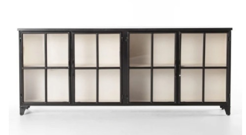 Camila Sideboard in Black  - Lot 212