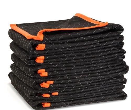 WEN 272406 72-Inch by 40-Inch Heavy Duty Padded Moving Blankets, 6-Pack - Lot 302