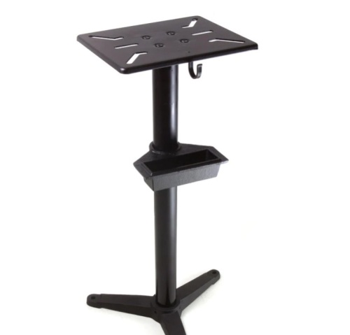WEN 4288T Cast Iron Bench Grinder Pedestal Stand with Water Pot - Lot 306