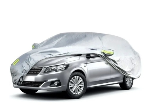 Eluto Sedan Car Cover Universal, Indoor Outdoor Waterproof Full Sun UV Snow Dust Resistant Protection Cover, - Lot 263