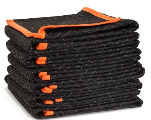 WEN 272406 72-Inch by 40-Inch Heavy Duty Padded Moving Blankets, 6-Pack - Lot 110
