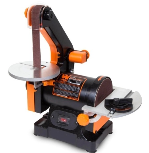 WEN 6515T 1 x 30-Inch Belt Sander with 5-Inch Sanding Disc - Lot 111