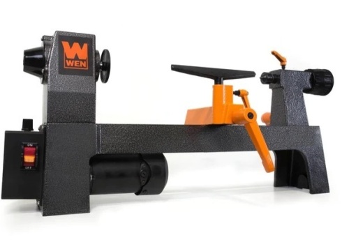 WEN LA3421 3.2-Amp 8-Inch by 13-Inch Variable Speed Mini Benchtop Wood Lathe$209.87  - Lot 145