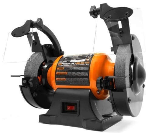 WEN BG4260 2.1-Amp 6-Inch Single Speed Bench Grinder$56.06 - Lot 179