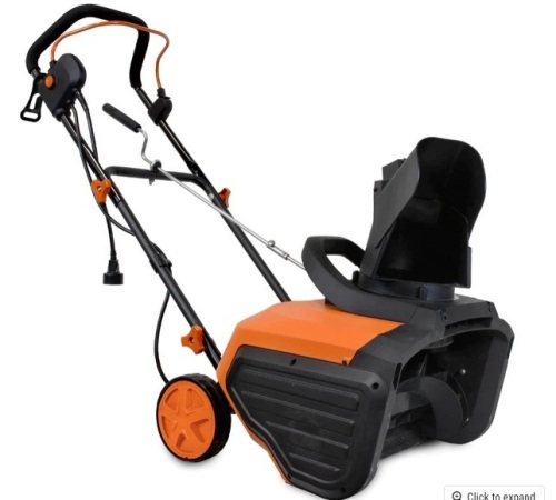 WEN 5664 Snow Blaster 13.5-Amp 18-Inch Electric Snow Thrower$189.95 - Lot 361