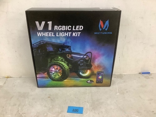 V1 RGBIC LED Wheel Light Kit - Lot 100