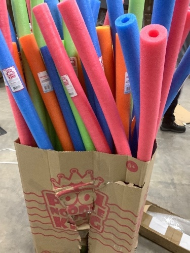 Box of Pool Noodles - Lot 163