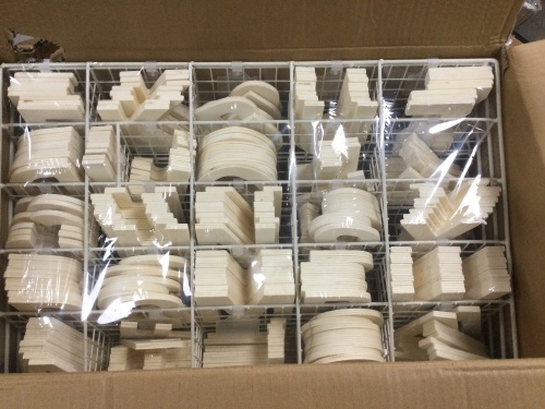 Box of Wooden Letters - Lot 9755