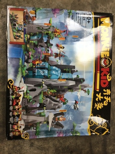 Monkie Kid The Legendary Flower Fruit Mountain Building Block Set - Lot 9767