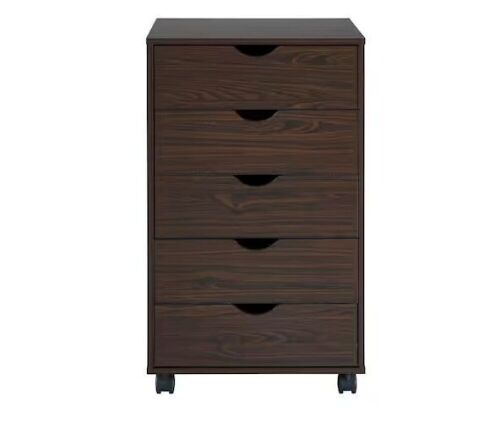 Espresso 5-Drawer Dresser   - Lot 404