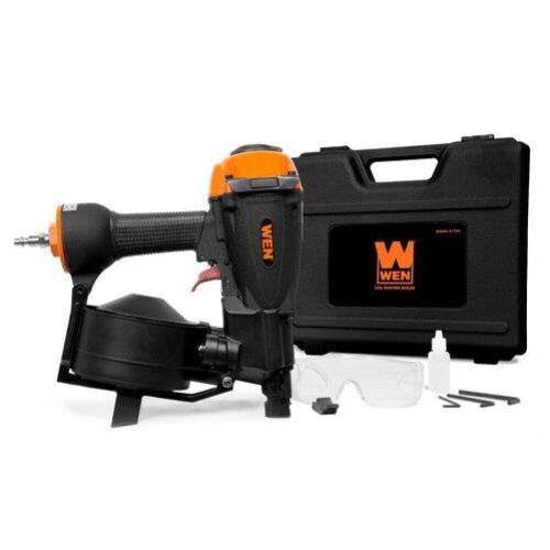 WEN 61783 3/4-Inch to 1-3/4-Inch Pneumatic Coil Roofing Nailer - Lot 427