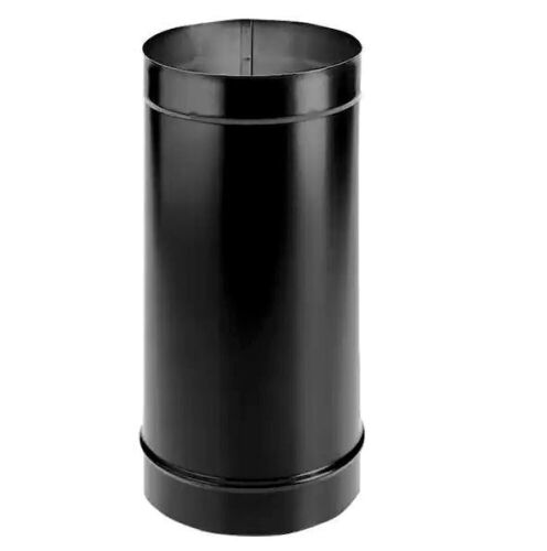 Lot of (2) DuraVent DuraBlack 6 in. x 48 in. Single-Wall Chimney Stove Pipe Chimney Pipe  - Lot 696