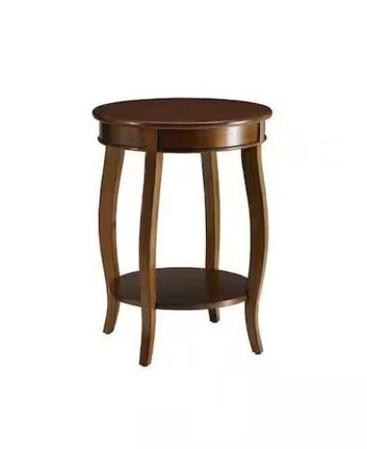 Aberta Walnut Storage Side Table - Lot 575
