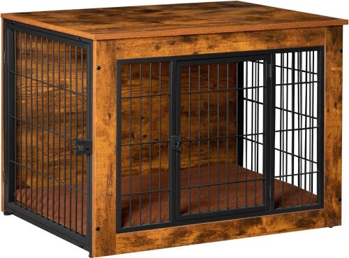 Bigrab Dog Crate with Cushion  - Lot 685