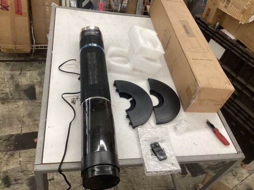 Electric Tower Fan Heater  - Lot 725