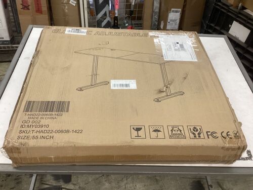 Electric Height Adjustable Standing Desk  - Lot 691