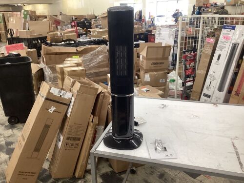 31" Ceramic Tower Heater with Remote  - Lot 751