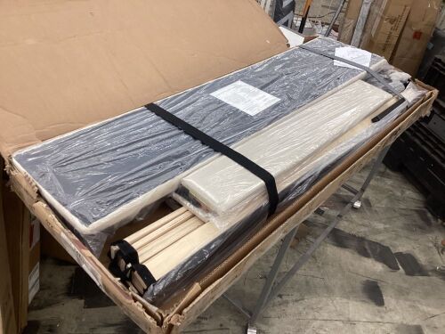 Upholstered Bed Frame, Queen  - Lot 707