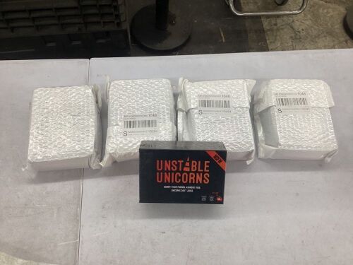 Lot of (5) Unstable Unicorns Card Game - Lot 901