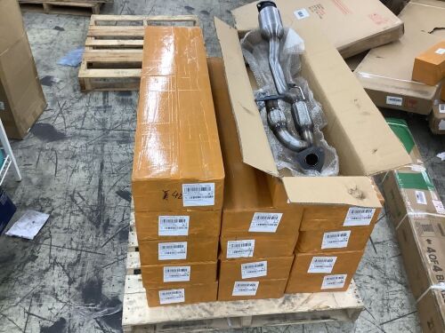 Lot of (14) Catalytic Converter Exhaust System  - Lot 184