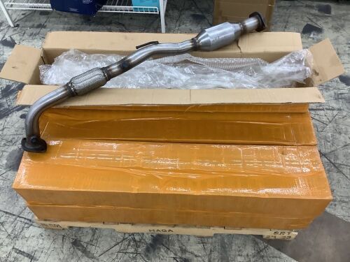 Lot of (9) Catalytic Converter Stainless Steel for 2002-2006 Camry 2.4L, 2004-2006 Solara 2.4L - Lot 194