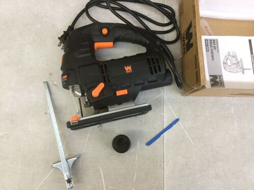 WEN 33606 6.6-Amp Variable Speed Orbital Jig Saw with Laser and LED Light - Lot 480