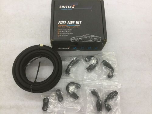 SINTLY Fuel Line Kit with Hose Fitting Adapter Kit  - Lot 383