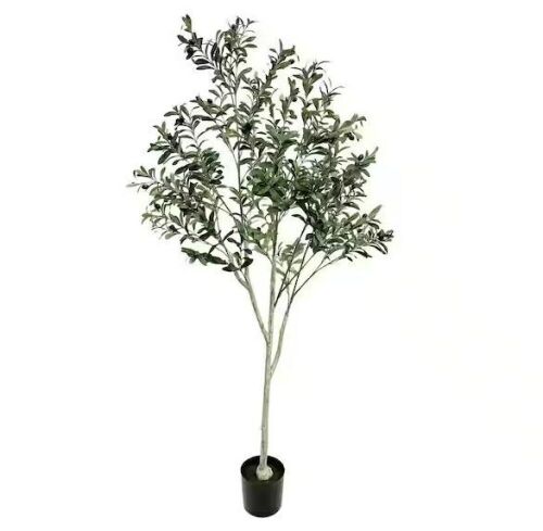 Noble House Tigue 5 ft. Green Artificial Olive Tree  - Lot 300