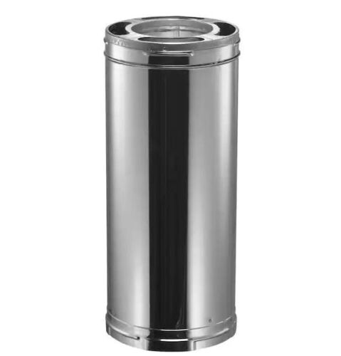 DuraVent 6 in. Dia x 36 in. Triple-Wall Galvanized Chimney Stove Pipe  - Lot 117
